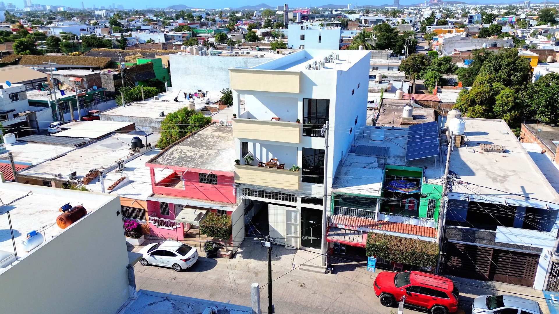 Fachada Hotel Las Arenitas